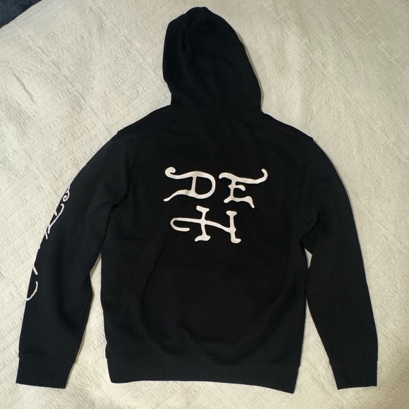 🖤SOLD🖤Ed Hardy Battle skull black pullover hoodie - Picture 6 of 8